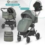 Carucior modular 4in1 Coccolle Serry Moss green cu Scoica auto iSize Coccolle Knox Black si Baza isofix iSize Coccolle Knox - 2