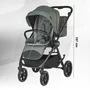 Carucior modular 4in1 Coccolle Serry Moss green cu Scoica auto iSize Coccolle Knox Black si Baza isofix iSize Coccolle Knox - 5