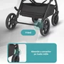 Carucior modular 4in1 Coccolle Serry Moss green cu Scoica auto iSize Coccolle Knox Black si Baza isofix iSize Coccolle Knox - 21