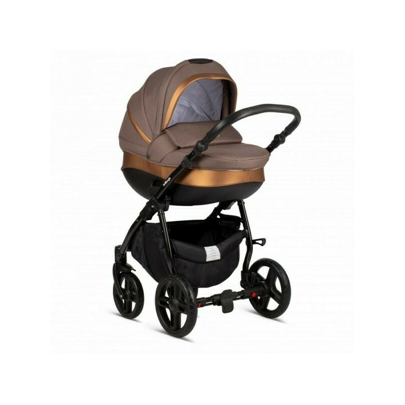 Bo jungle - carucior 3 in 1 strolly, maro