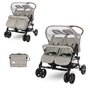 Lorelli - Carucior gemeni sport Twin , Steel, Gri - 1