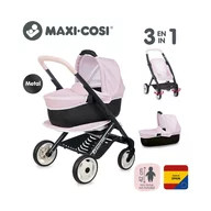 Carucior pentru papusi 3 in 1, Smoby, Maxi-Cosi Comby