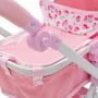 Carucior pentru papusi, Baby Mix, 2 in 1, Sophie pink - 5
