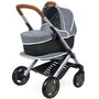 Smoby - Carucior pentru papusi  Quinny Combi 3 in 1 gri - 4