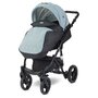 Lorelli - Carucior 2 in 1 Rimini Premium Stars, Albastru/Gri - 5