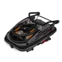 Carucior si remorca de bicicleta, Lionelo, Cama, Multifunctional, Pentru 1 sau 2 copii, Cu sistem de absorbtie a socurilor SIQ, Geamuri cu protectie solara, Gri, Resigilat - 13
