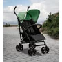 Carucior sport, Asalvo, Mombi 2, Pliabil, Pana la 15 kg, Cadru din otel, Greutate redusa 6 kg, Spatar reglabil in 2 pozitii, Capotina cu fereastra, Cos depozitare, Cu roti detasabile, 0 luni+, Green - 3
