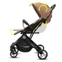 Carucior sport, Baby Mix, Bimelo, Greutate redusa - 7.4 Kg, Sustine 22 kg, 0 luni+, Include husa picioare, Pliere cu o singura mana, Conform cu EN1888, Negru - 15