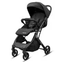 Carucior sport, Baby Mix, Bimelo, Greutate redusa - 7.4 Kg, Sustine 22 kg, 0 luni+, Include husa picioare, Pliere cu o singura mana, Conform cu EN1888, Negru - 1