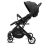 Carucior sport, Baby Mix, Bimelo, Greutate redusa - 7.4 Kg, Sustine 22 kg, 0 luni+, Include husa picioare, Pliere cu o singura mana, Conform cu EN1888, Negru - 3