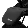 Carucior sport, Baby Mix, Bimelo, Greutate redusa - 7.4 Kg, Sustine 22 kg, 0 luni+, Include husa picioare, Pliere cu o singura mana, Conform cu EN1888, Negru - 4