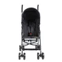 Carucior sport, BabyTrold, Jet, Usor- 4.3 kg, Pliere tip umbrela, Spatar ajustabil, Pana la 15 kg, 6 luni+, Negru - 5