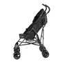 Carucior sport, BabyTrold, Jet, Usor- 4.3 kg, Pliere tip umbrela, Spatar ajustabil, Pana la 15 kg, 6 luni+, Negru - 4