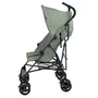 Carucior sport, BabyTrold, Jet, Usor- 4.3 kg, Pliere tip umbrela, Spatar ajustabil, Pana la 15 kg, 6 luni+, Verde - 3