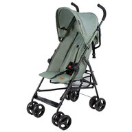 Carucior sport, BabyTrold, Jet, Usor- 4.3 kg, Pliere tip umbrela, Spatar ajustabil, Pana la 15 kg, 6 luni+, Verde, Resigilat