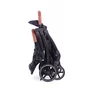 Carucior sport, BabyTrold, Piza, Pliere cu o mana, Usor- 7 kg, Spatar ajustabil in pozitii multiple, Pana la 22 kg, 6 luni+, Negru - 8