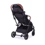 Carucior sport, BabyTrold, Piza, Pliere cu o mana, Usor- 7 kg, Spatar ajustabil in pozitii multiple, Pana la 22 kg, 6 luni+, Negru - 7