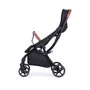 Carucior sport, BabyTrold, Piza, Pliere cu o mana, Usor- 7 kg, Spatar ajustabil in pozitii multiple, Pana la 22 kg, 6 luni+, Negru - 6