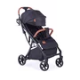 Carucior sport, BabyTrold, Piza, Pliere cu o mana, Usor- 7 kg, Spatar ajustabil in pozitii multiple, Pana la 22 kg, 6 luni+, Negru - 3