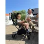 Carucior sport, BabyTrold, Piza, Pliere cu o mana, Usor- 7 kg, Spatar ajustabil in pozitii multiple, Pana la 22 kg, 6 luni+, Negru - 13