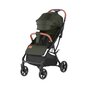 Carucior sport, BabyTrold, Piza, Pliere cu o mana, Usor- 7 kg, Spatar ajustabil in pozitii multiple, Pana la 22 kg, 6 luni+, Verde - 1