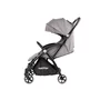 Carucior sport, BabyTrold, Skagen, Usor- 6.7 kg, Pliere automata, Spatar ajustabil in 3 pozitii, Pana la 15 kg, 6 luni+, Gri - 2