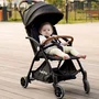 Carucior sport, BabyTrold, Skagen, Usor- 6.7 kg, Pliere automata, Spatar ajustabil in 3 pozitii, Pana la 15 kg, 6 luni+, Gri - 6