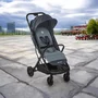 Carucior sport, Be Cool, Strike, Cu pliere automata, Roti cu suspensii, De la nastere pana la 22 Kg, 6.88 Kg, Be Azure - 4