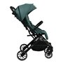 Carucior sport, Bebe Stars, Easy, Pliabil, Usor, Pana la 22 kg, Copertina XL cu fereastra, Spatar si suport picioare reglabile, Cu acoperitoare picioare si suport pahar, Coform cu EN1888-1,2:2018+A1:2022, Pine, Resigilat - 4