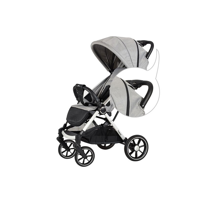 Hartan - carucior sport buggy 1 i-maxx, gri/negru