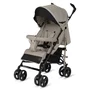 Carucior sport compact, Lionelo, Irma, Spatar ajustabil in 4 pozitii, Suport picioare reglabil, Manere rotative, Pliere tip umbrela, 6- 36 luni, Pana la 15 kg, Conform cu EN1888-1:2018, Bej - 1