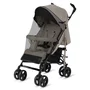 Carucior sport compact, Lionelo, Irma, Spatar ajustabil in 4 pozitii, Suport picioare reglabil, Manere rotative, Pliere tip umbrela, 6- 36 luni, Pana la 15 kg, Conform cu EN1888-1:2018, Bej - 6