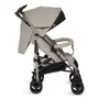 Carucior sport compact, Lionelo, Irma, Spatar ajustabil in 4 pozitii, Suport picioare reglabil, Manere rotative, Pliere tip umbrela, 6- 36 luni, Pana la 15 kg, Conform cu EN1888-1:2018, Bej - 7