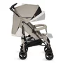 Carucior sport compact, Lionelo, Irma, Spatar ajustabil in 4 pozitii, Suport picioare reglabil, Manere rotative, Pliere tip umbrela, 6- 36 luni, Pana la 15 kg, Conform cu EN1888-1:2018, Bej - 9