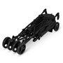 Carucior sport compact, Lionelo, Irma, Spatar ajustabil in 4 pozitii, Suport picioare reglabil, Manere rotative, Pliere tip umbrela, 6- 36 luni, Pana la 15 kg, Conform cu EN1888-1:2018, Negru Onyx - 10