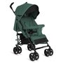 Carucior sport compact, Lionelo, Irma, Spatar ajustabil in 4 pozitii, Suport picioare reglabil, Manere rotative, Pliere tip umbrela, 6- 36 luni, Pana la 15 kg, Conform cu EN1888-1:2018, Verde smarald - 4