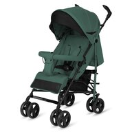 Carucior sport compact, Lionelo, Irma, Spatar ajustabil in 4 pozitii, Suport picioare reglabil, Manere rotative, Pliere tip umbrela, 6- 36 luni, Pana la 15 kg, Conform cu EN1888-1:2018, Verde smarald