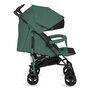 Carucior sport compact, Lionelo, Irma, Spatar ajustabil in 4 pozitii, Suport picioare reglabil, Manere rotative, Pliere tip umbrela, 6- 36 luni, Pana la 15 kg, Conform cu EN1888-1:2018, Verde smarald - 7
