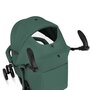 Carucior sport compact, Lionelo, Irma, Spatar ajustabil in 4 pozitii, Suport picioare reglabil, Manere rotative, Pliere tip umbrela, 6- 36 luni, Pana la 15 kg, Conform cu EN1888-1:2018, Verde smarald - 9