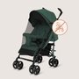 Carucior sport compact, Lionelo, Irma, Spatar ajustabil in 4 pozitii, Suport picioare reglabil, Manere rotative, Pliere tip umbrela, 6- 36 luni, Pana la 15 kg, Conform cu EN1888-1:2018, Verde smarald - 12