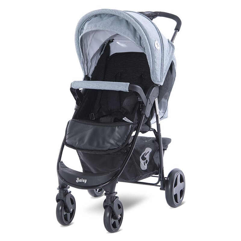 Lorelli - carucior sport daisy cu husa de picioare, albastru/gri