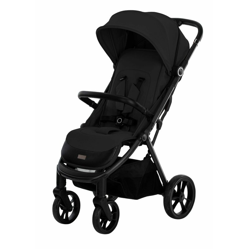 Carucior sport, FreeON, Dynamic Pliabil automat, De la nastere pana la 22 kg, Cu spatar reglabil in 3 pozitii, Black