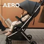 Carucior sport, Jane, Aero, 5.7 kg, Sistem compact de pliere care permite transportul caruciorului la bordul aeronavei, 0 - 22 kg, UNE-EN 1888-1/2:2019+A1:2023, Cloud - 3