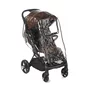 Carucior sport, Jane, Akira, Pliabil automat, Tehnologie inovatoare One-Hand Folding, 0 - 22 kg, Din aluminiu, Capotina impermeabila UPF 50+, Husa ploaie, Conform cu EN 1888-1:2018+A1:2022, Argile - 17