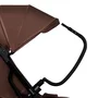 Carucior sport, Jane, Akira, Pliabil automat, Tehnologie inovatoare One-Hand Folding, 0 - 22 kg, Din aluminiu, Capotina impermeabila UPF 50+, Husa ploaie, Conform cu EN 1888-1:2018+A1:2022, Argile - 11
