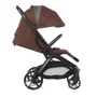 Carucior sport, Jane, Akira, Pliabil automat, Tehnologie inovatoare One-Hand Folding, 0 - 22 kg, Din aluminiu, Capotina impermeabila UPF 50+, Husa ploaie, Conform cu EN 1888-1:2018+A1:2022, Argile - 6