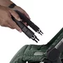 Carucior sport, Jane, Clap, Sistem compact de pliere care permite transportul caruciorului la bordul aeronavei, Cadru din aluminium, De la nastere pana la 26Kg, Conform cu standardul european EN 1888-2:2018+A1:2023, Botanic - 10