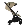 Carucior sport, Jane, Clap, Sistem compact de pliere care permite transportul caruciorului la bordul aeronavei, Cadru din aluminium, De la nastere pana la 26Kg, Conform cu standardul european EN 1888-2:2018+A1:2023, Desert - 8