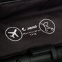 Carucior sport, Jane, Clap, Sistem compact de pliere care permite transportul caruciorului la bordul aeronavei, Cadru din aluminium, De la nastere pana la 26Kg, Conform cu standardul european EN 1888-2:2018+A1:2023, Seal - 8