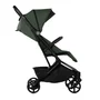 Carucior sport, Jane, Wing, Sistem compact de pliere, Cadru din aluminium, Usor, 6 Kg, De la nastere pana la 22 Kg, Cu geanta transport si husa de ploaie, Conform cu standardul european EN 1888-1:2018+A1:2022, Botanic - 4